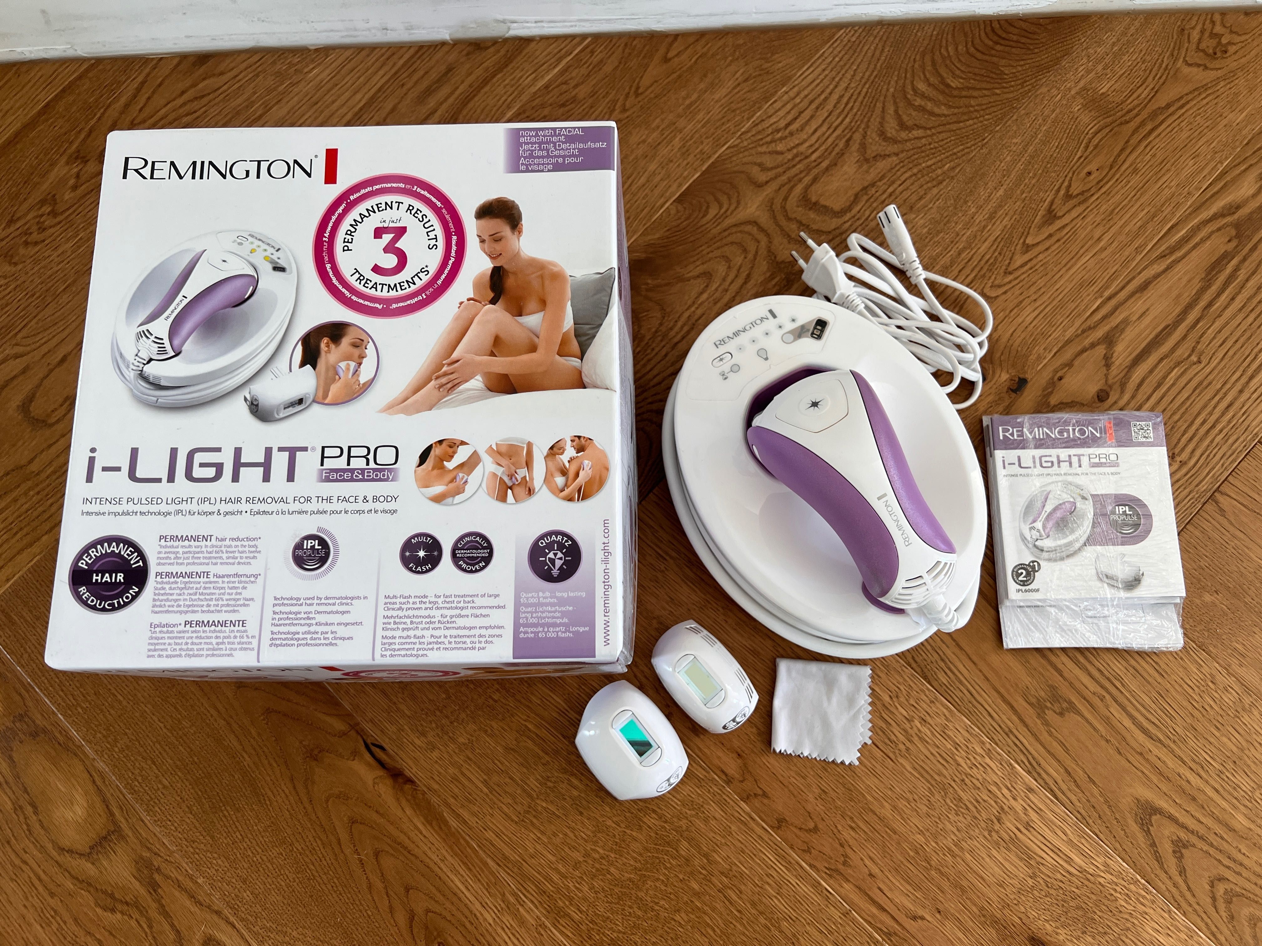 Depilator laserowy Remington i-Light Pro IPL 6000