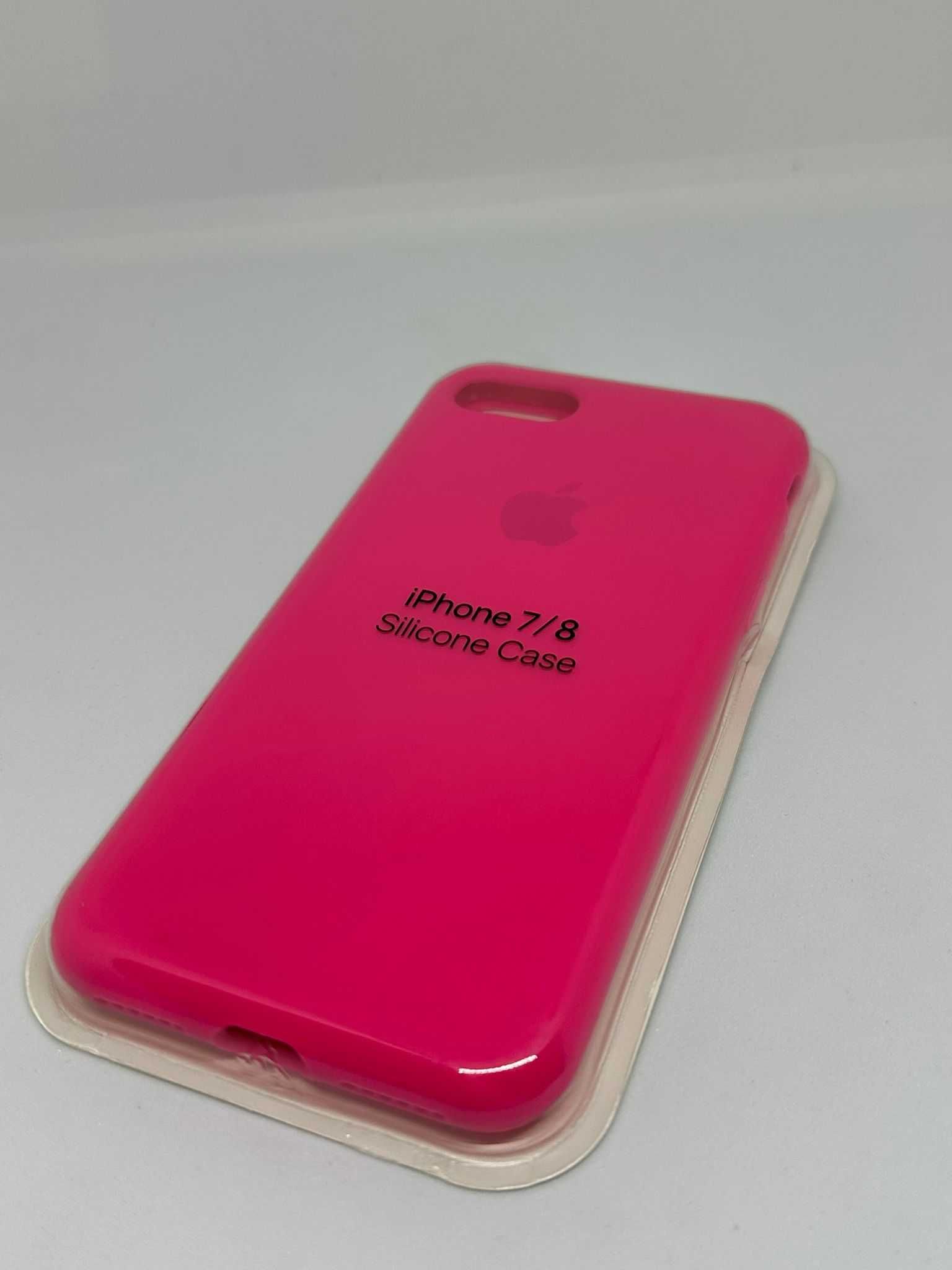 Iphone 7/8 Etui Case Obudowa Neon Różowy Silikonowa kod 2153