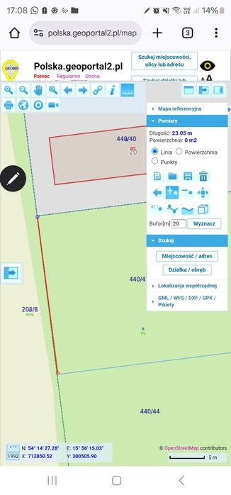 Działka nad morzem Sarbinowo