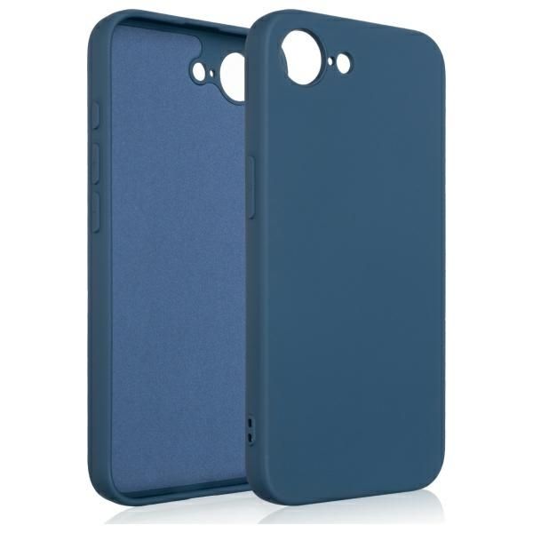 Etui do iPhone 16e Silicone case obudowa pokrowiec + mikrofibra