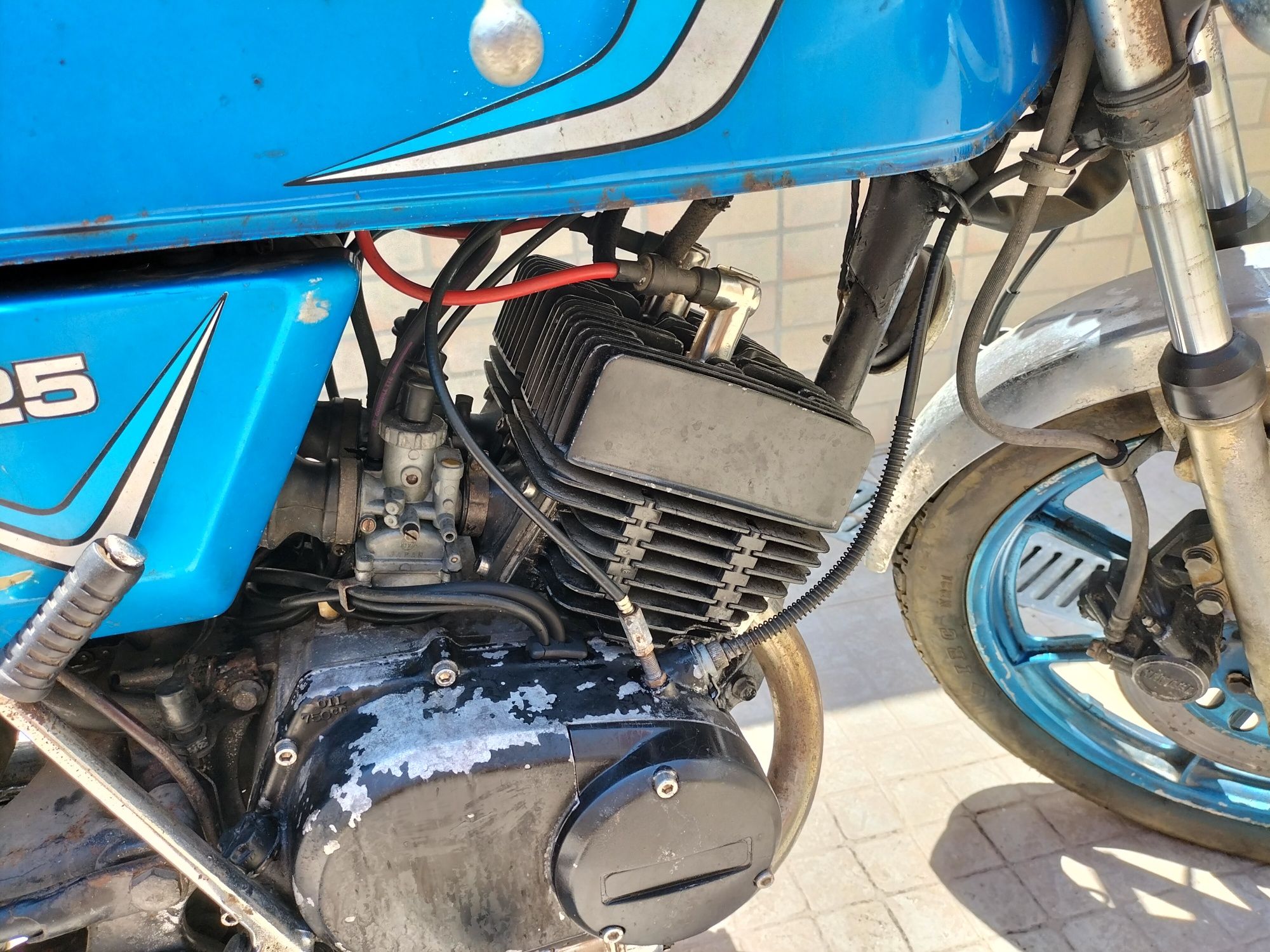 Yamaha RD/RDX 125 bicilindrica Rara, troco