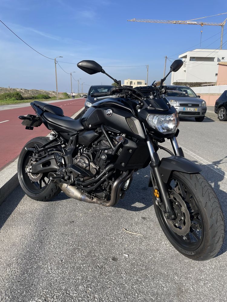 Yamaha mt 07 - 55kw 2020