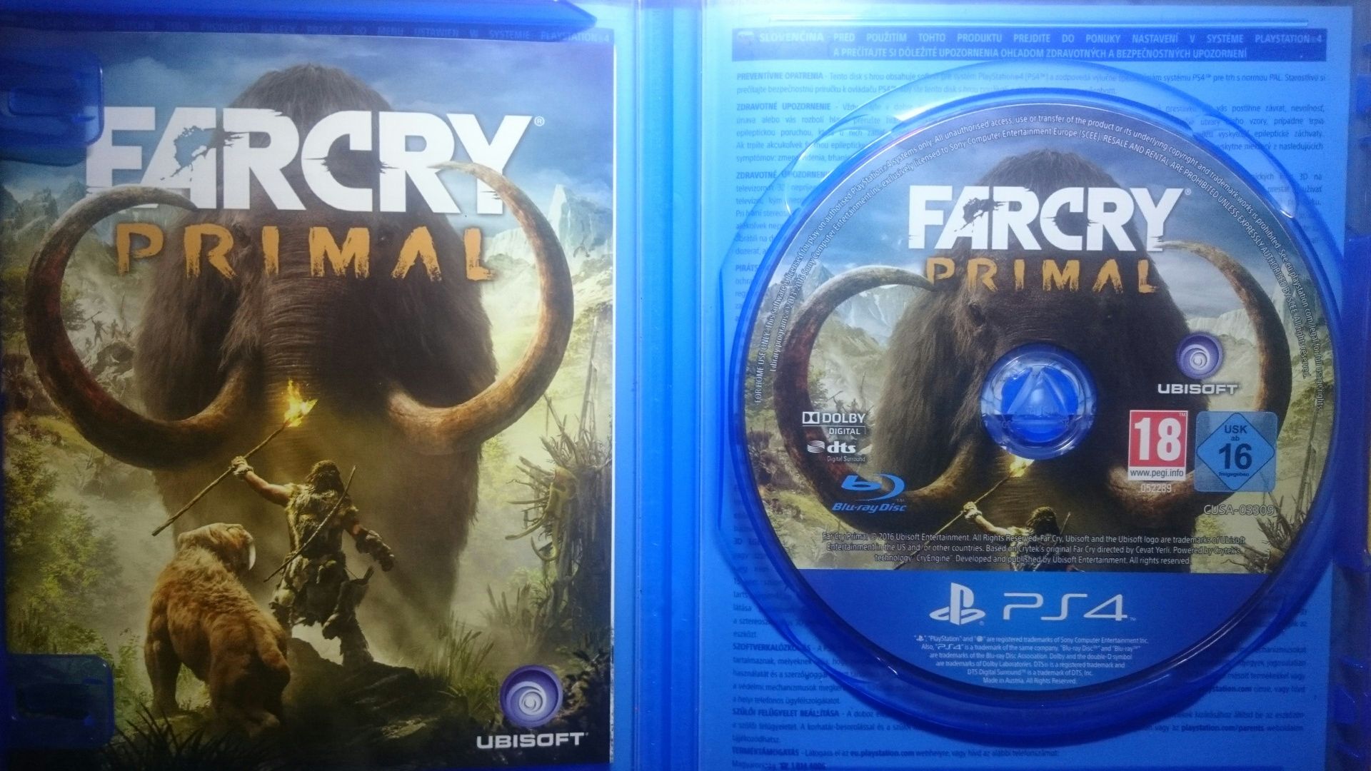 Far Cry Primal PS4 polska wersja playstation 4 gta spiderman