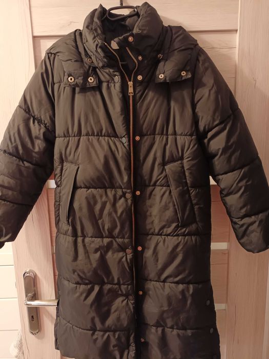 Kurtka zimowa h&m ocieplana 152 dziewczynka