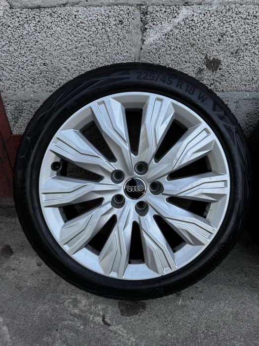 Oryginalne Koła Letnie R18 5x112 Audi A4 B9 B8 B7 8W0 Opony 225/45/18