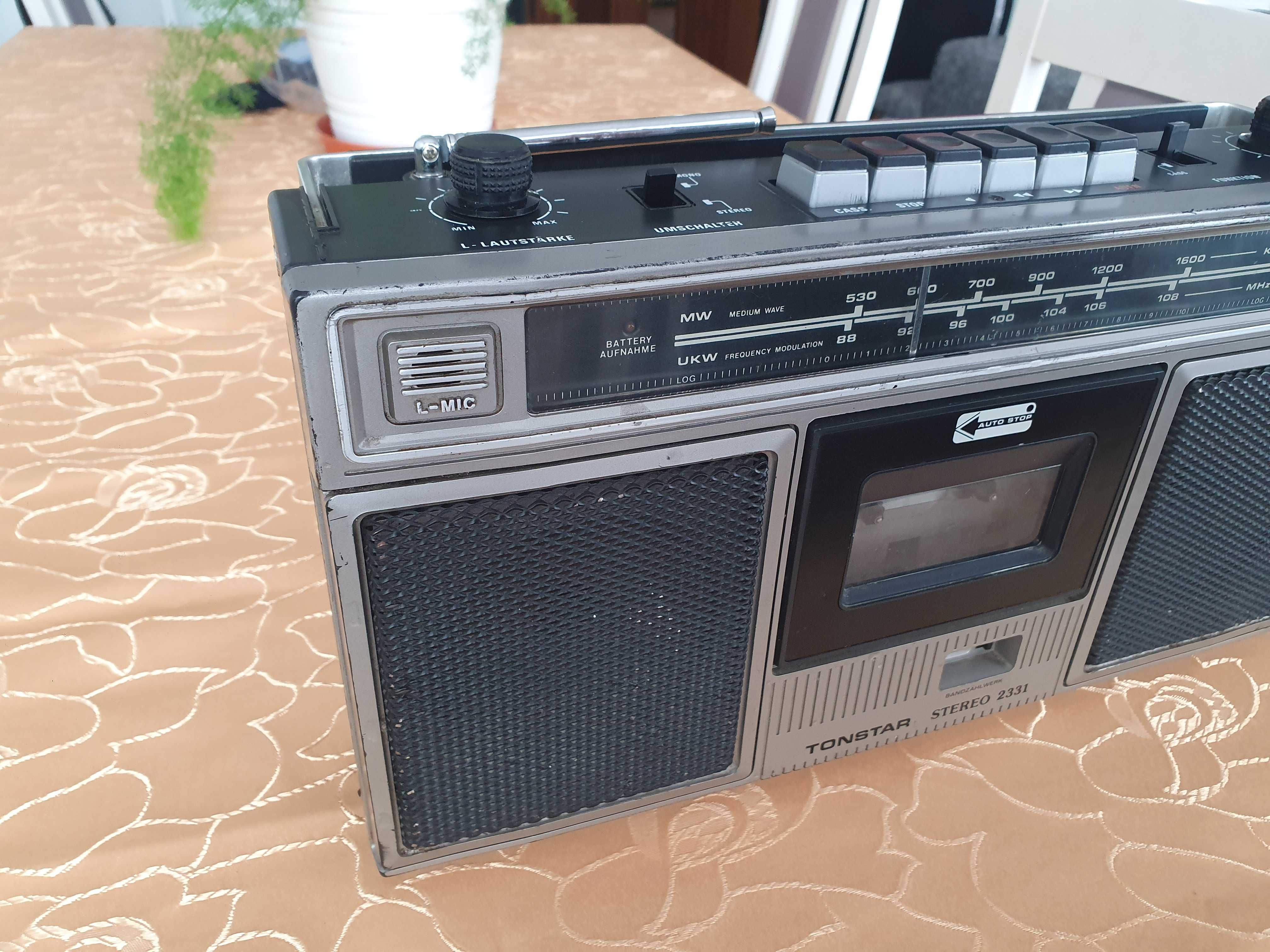 Radiomagnetofon Tonstar 2331 vintage