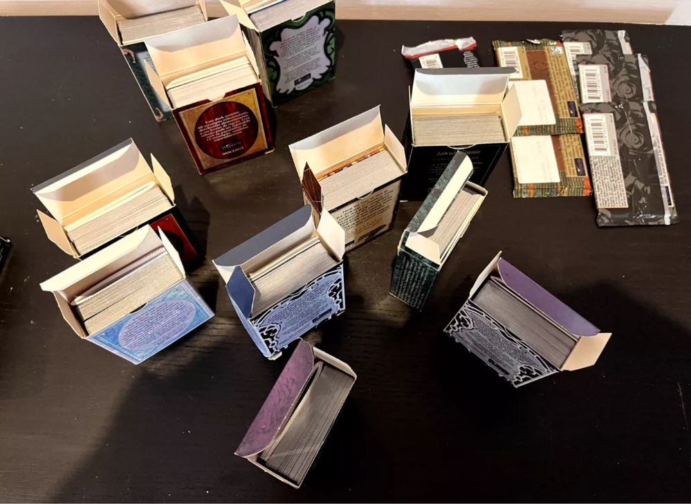 Magic The Gathering pacote coleção anos 90 colecionador Wizards