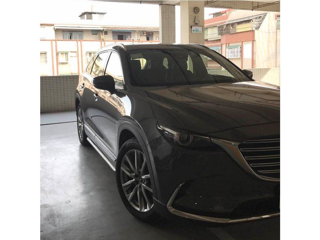 Бічні пороги для Mazda CX-9 2017-м. Cixtai Алюміній (2 шт)