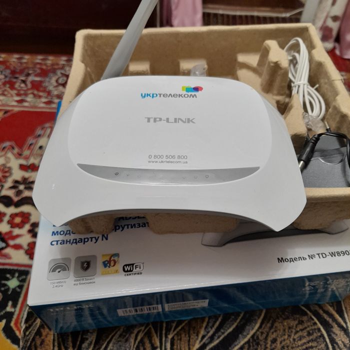 Модем -маршрутизатор TP-LINK  TD-W8901N