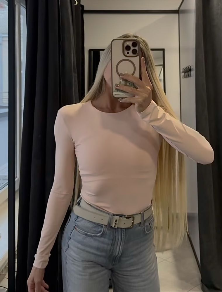 Поліамідне боді Zara ,боді Zara в стиле skims,стильное боди Zara