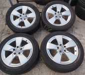Koła Alu 5x112,R17,ET47 Audi TT,Q3,A3,A4,A6 Ładne 225/50/17 Lato 8S0