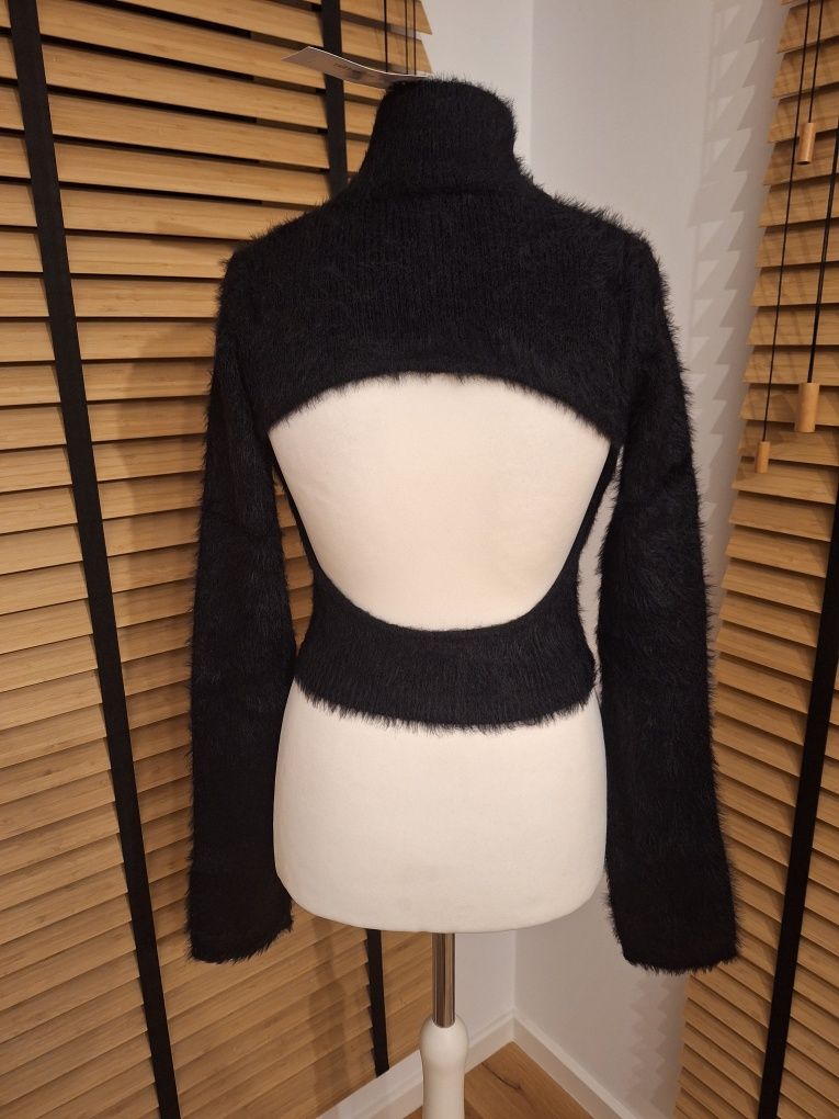 Monki, damski sweter golf, r. S