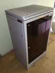 metalowa szafa rack,  home lab,  60x45x104 cm