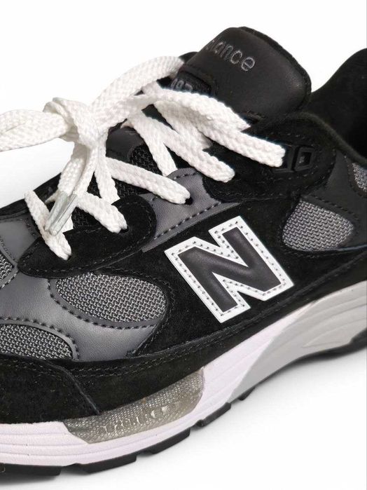 Кросівки New Balance 992 Black/Grey premium