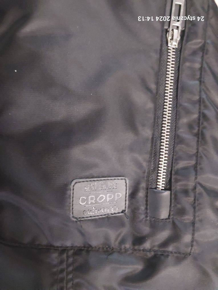 Kurtka zimowa parka czarna XS Cropp