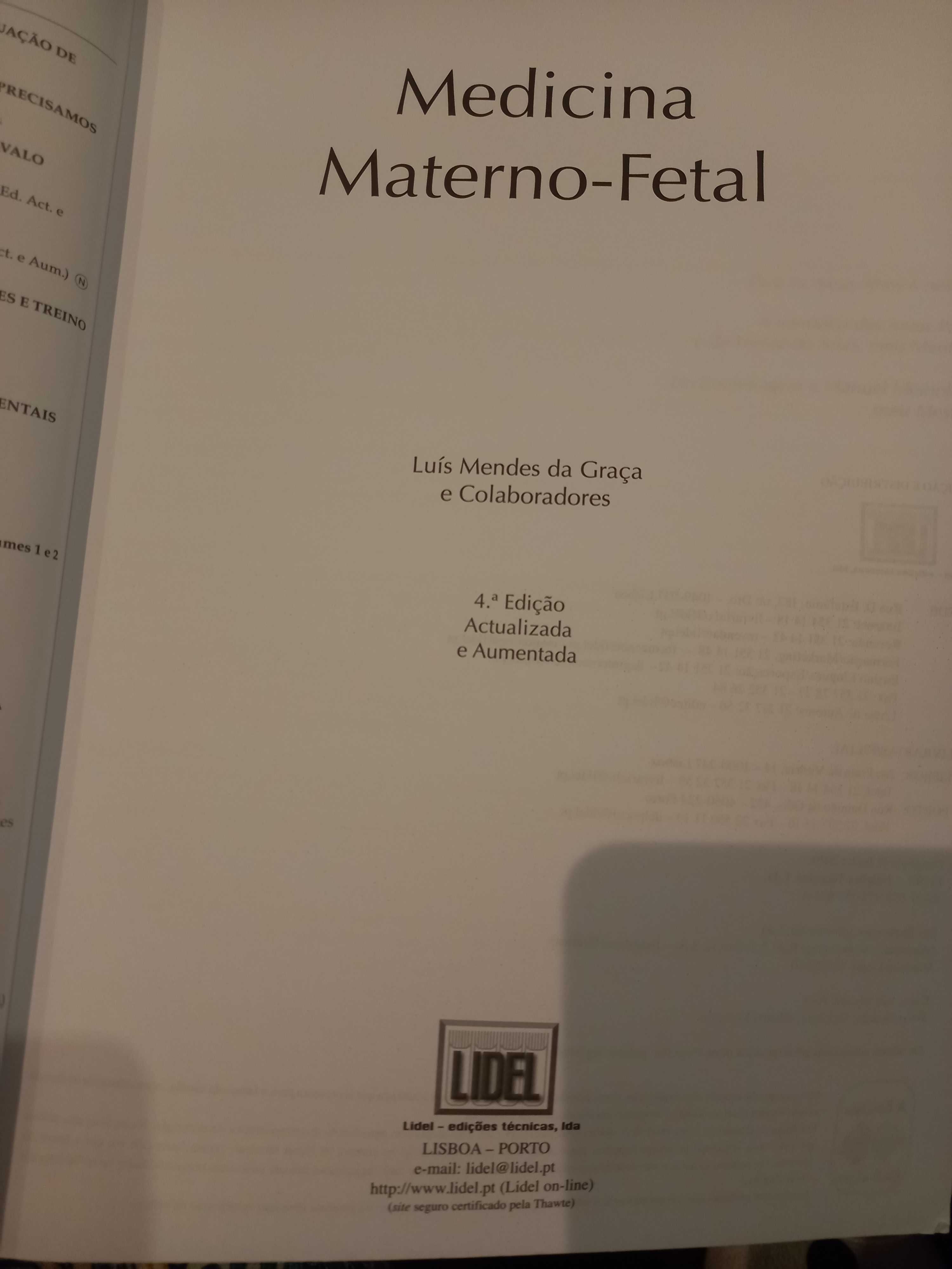Livro técnico Medicina Materno-fetal