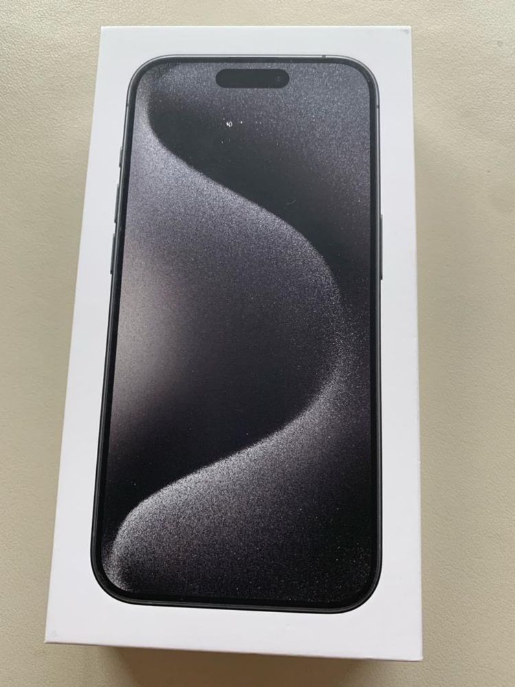 IPHONE 15 PRO black 128 kupiony za gotówkę