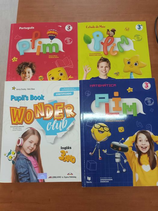 PLIM - livros 3º ano NOVOS