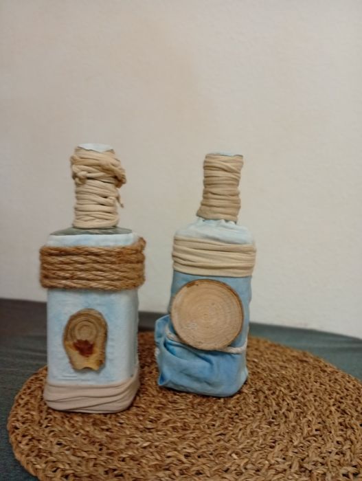 Vendesse garrafas personalizadas feitas a mão.