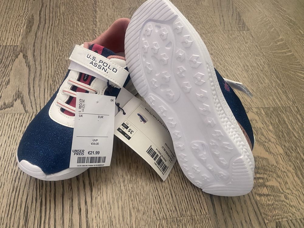 Кросівки  для дівчинки Polo нові 35 р., кроссовки