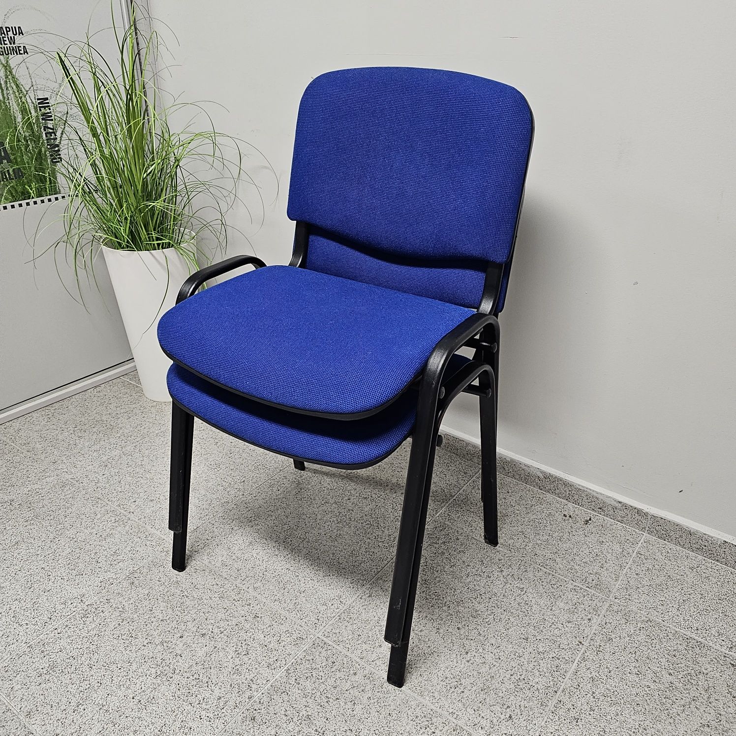 Krzesła tapicerowane, krzesło biurowe, komplet dwóch krzeseł