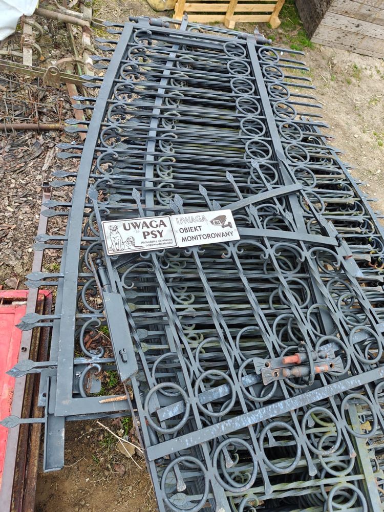 Płot 100 metrow brama i furtka