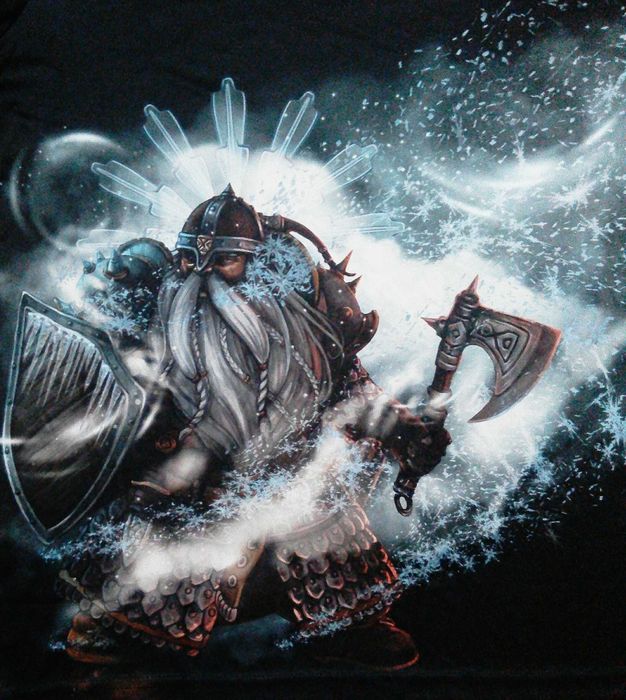 Warhammer FB fantasy battles Гном Бронелом футболка