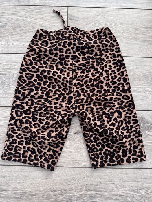 Велосипедки шорти леопард леопардові