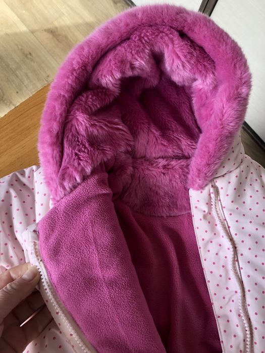 Комбінезон для дівчинки,68 см,шапочка в подарунок