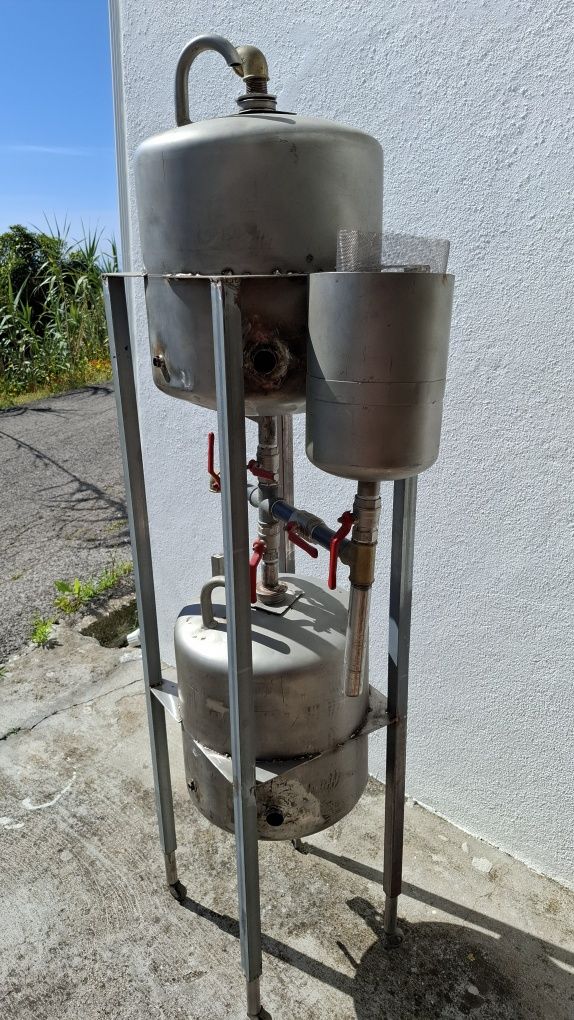 Sistema para converter óleo alimentar em bio diesel