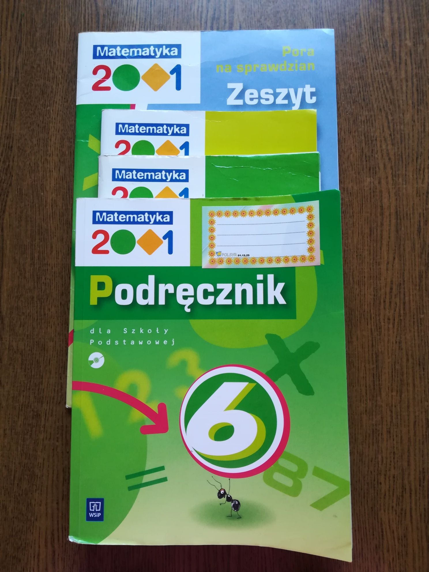 Matematyka 2001 - klasa 6 - WSiP - podręcznik