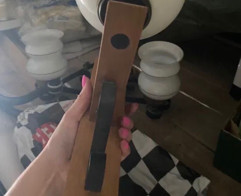 Żyrandol i dwa kinkiety  PRL