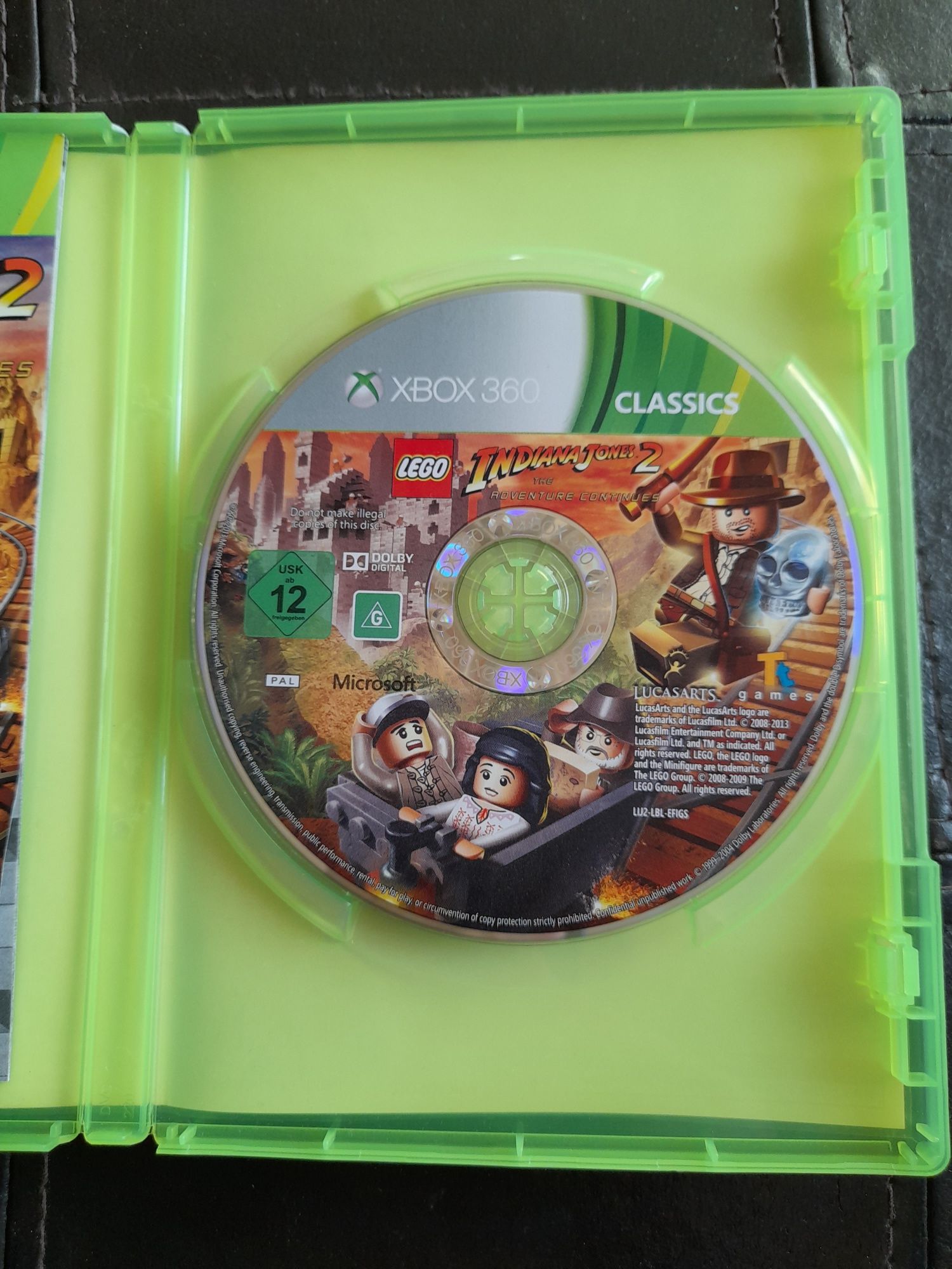 Lego Indiana Jones 2 xbox 360