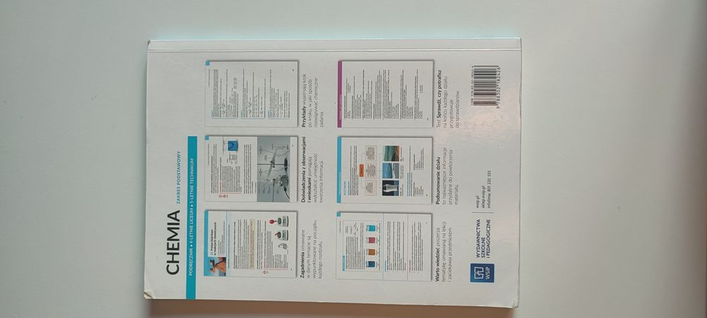 Chemia 1 - Podręcznik WSIP, Zakres Podstawowy