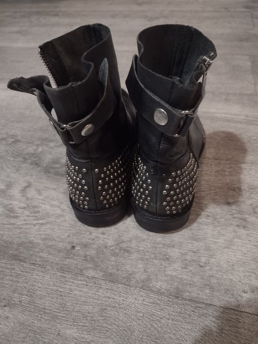 Skórzane buty damskie r. 37