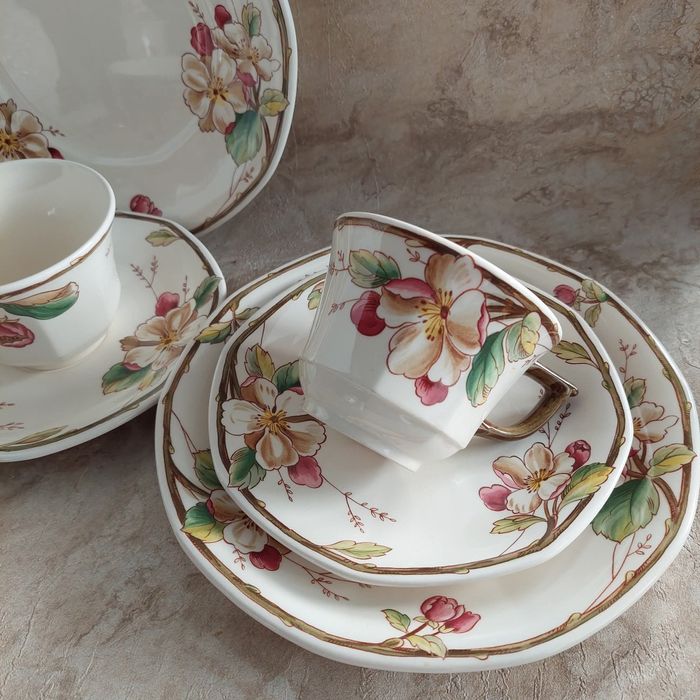 Trio znanej marki Villeroy & Boch z kolekcji Portobello