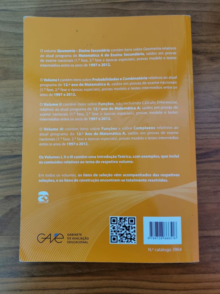 Matemática A - questões de exames nacionais - Geometria