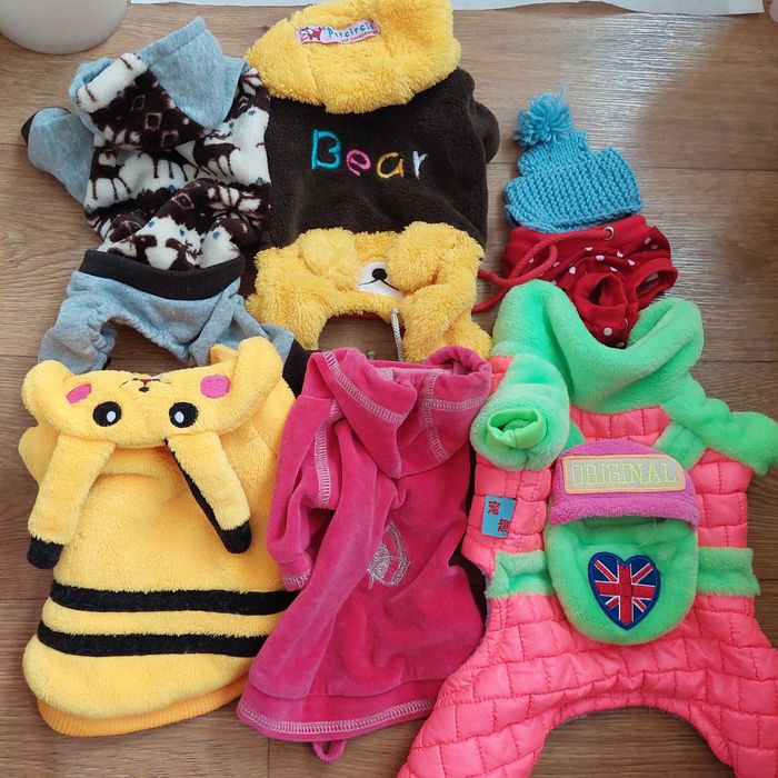 Одежда для собак мини котят щенков комбинезон костюм кофта обувь щенка