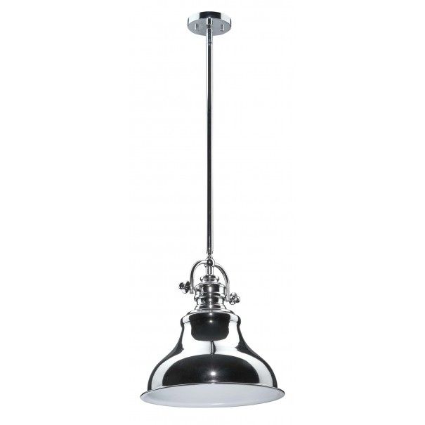 Lampa wisząca LOFT Emery chrom