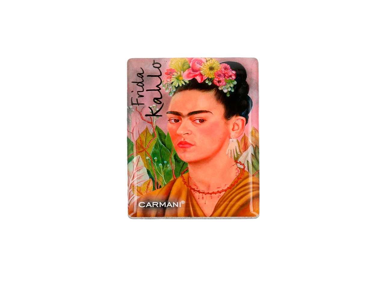 NOWY Magnes Autoportret z wieńcem kwiatowym Frida Kahlo
