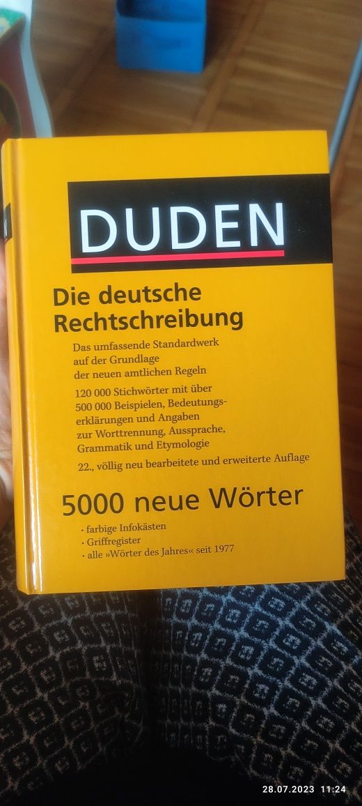 Duden die deutsche Rechtschreibung