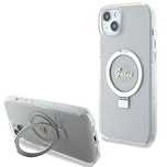 Etui Guess Ring Stand Script Glitter MagSafe na iPhone 15 Plus / 14 Pl