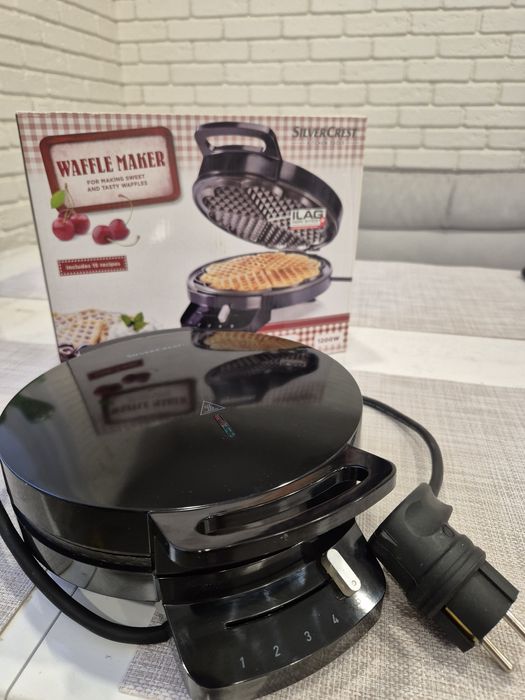 Нова вафельниця SILVER CREST для бельгійських вафель у формі серця