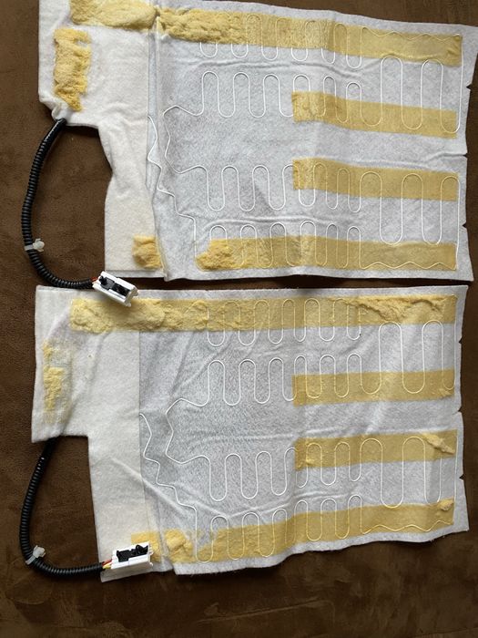 Підігрів сидінь Нісан Рог, Мат подогрева переднего сиденья Nissan