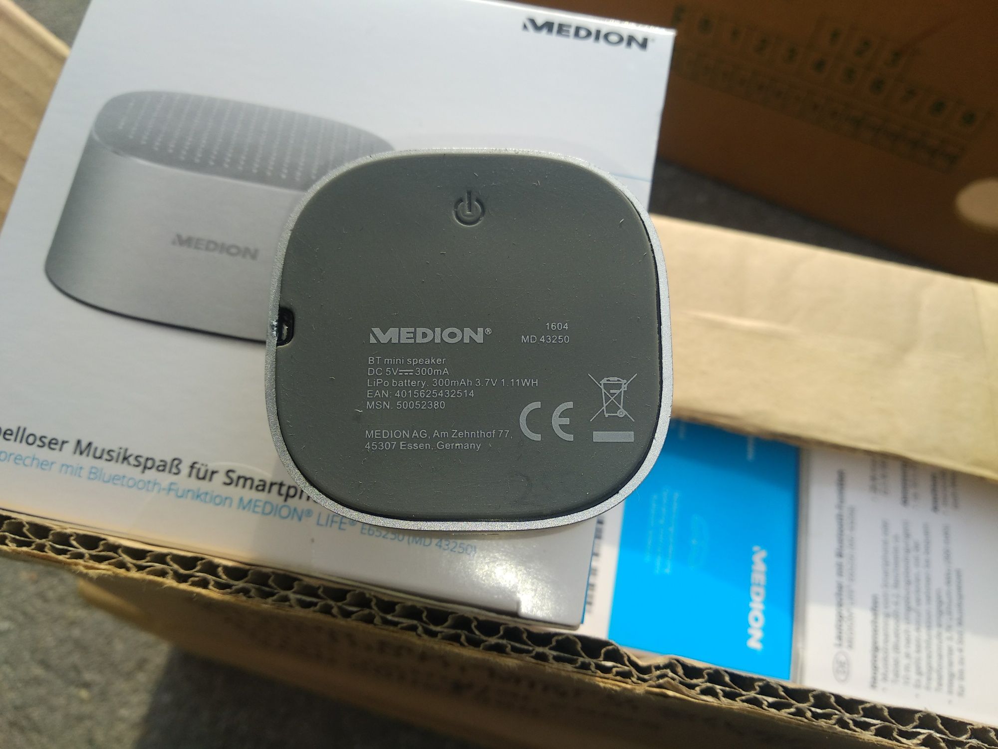 Pakiet Głośnik Bluetooth Medion