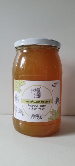 Miód  z własnej pasieki