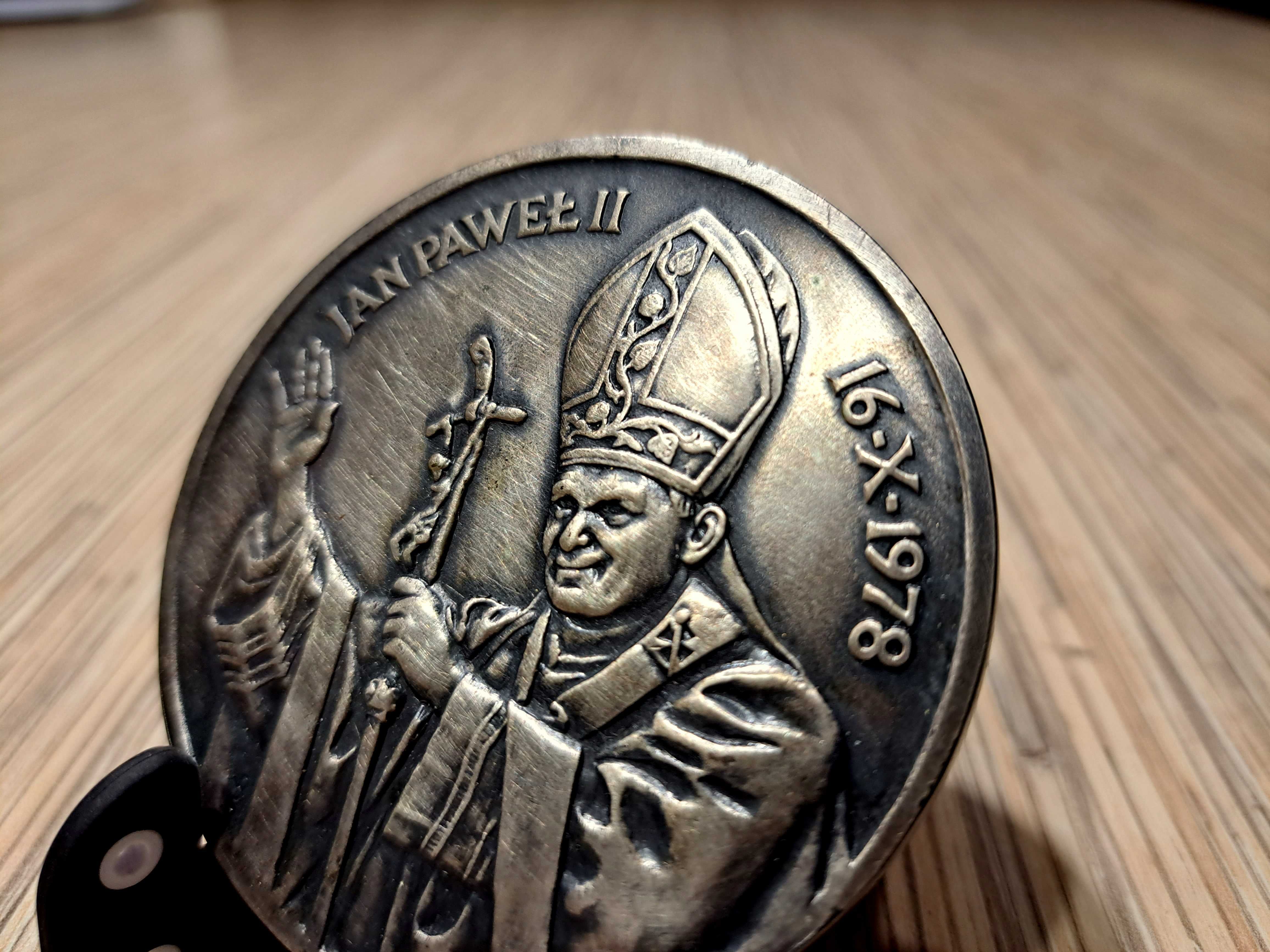 OKAZJA ! Piękny medal JAN PAWEŁ II pontyfikat 16 X 1978r