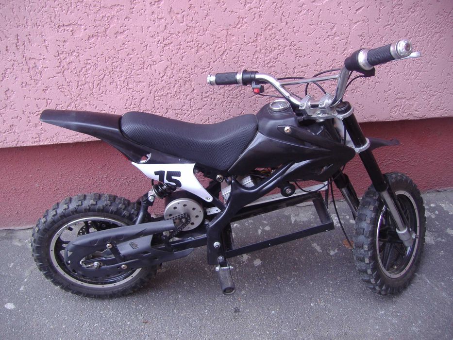 Электромотоцикл 36v 800w (питбайк) для 8-14 лет,до 80 кг,электроскутер