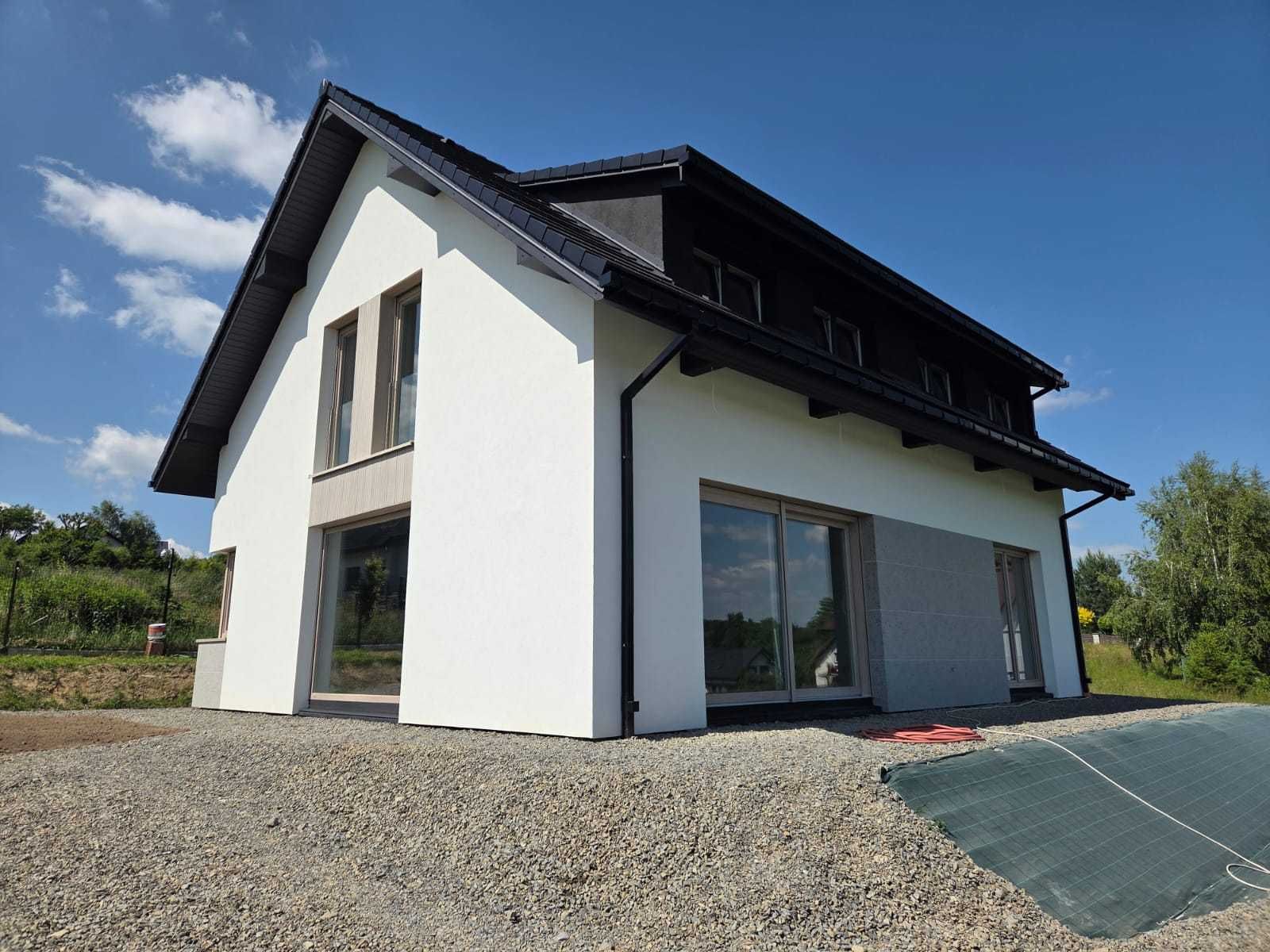 Nowy dom 163m2 Dąbrówka Jezioro Mucharskie