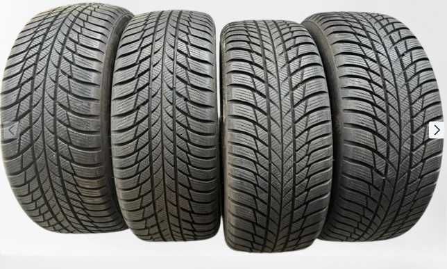 opony zimowe 225/45r18 BRIDGESTONE 24rok wysoki bieżnik 7mm 4szt #823